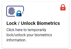 Lock/Unlock Biometric of Aadhaar India