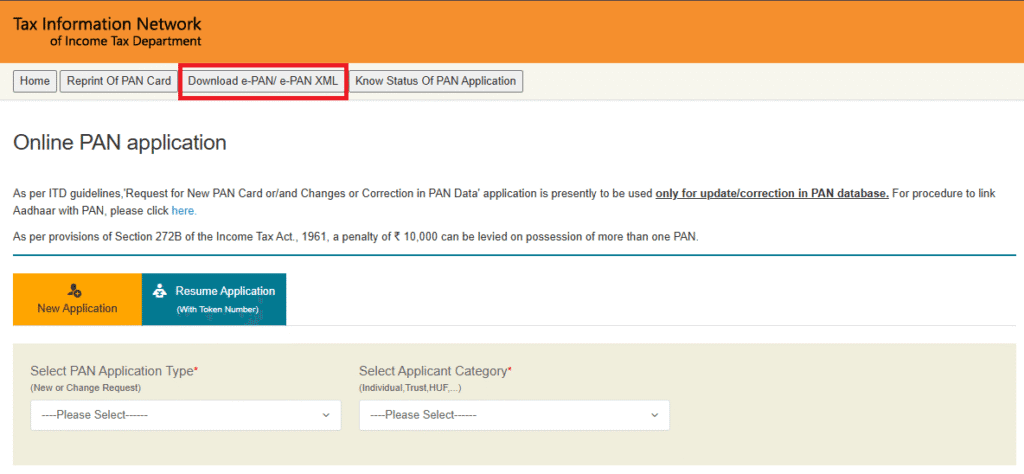 How to Download Pan Card PDF Online